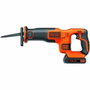 Black + Decker Sierra de Sable Inalámbrica 18V con Batería 1,5Ah