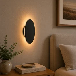 Aplique LED 12W  918Lm 4200ºK Luna 40.000H [HO-WL-LUNA-12W-B-W]