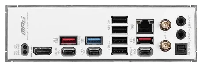 MSI MPG B850 EDGE TI WIFI Blanco