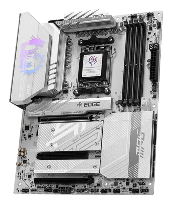 MSI MPG B850 EDGE TI WIFI Blanco