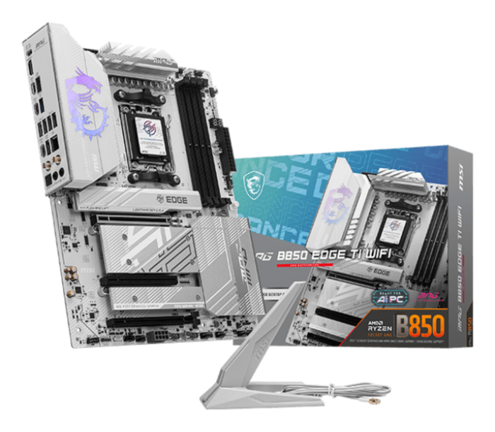 MSI MPG B850 EDGE TI WIFI Blanco