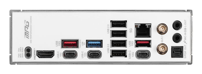 MSI MPG B850 EDGE TI WIFI Blanco