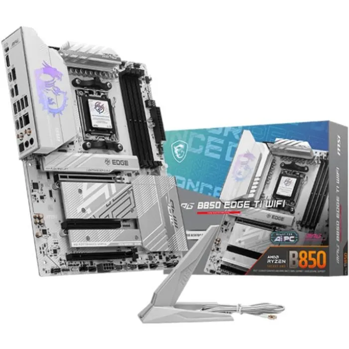 MSI MPG B850 EDGE TI WIFI Blanco