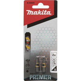 Makita Torsion Bit T25x25, 2 piezas