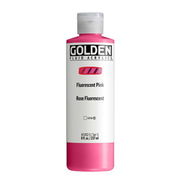 Golden Fluid Colores Acrílicos Rosa Fluorescente 237 ml