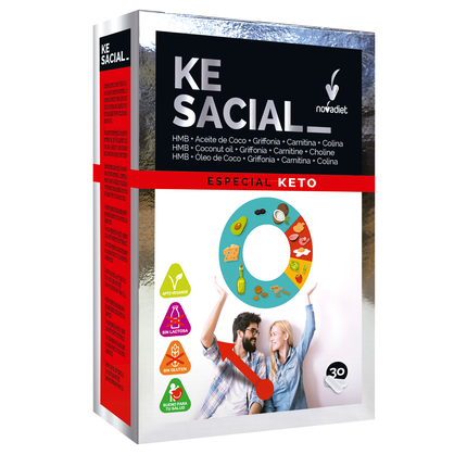 NOVADIET Kesacial 30 cápsulas vegetales