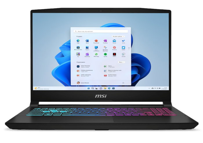 MSI Katana 15 HX B14WFK-494XPL con Intel Core i5-14450HX, 64 GB RAM, 2 TB SSD, RTX 5060 MSI Katana 15 HX B14WFK-494XPL con Intel Core i5-14450HX, 64 GB RAM, 2 TB SSD, RTX 5060