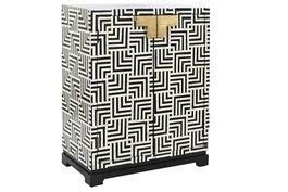 DKD Home Decor Armario Bone 23 Bicolor con Taracea