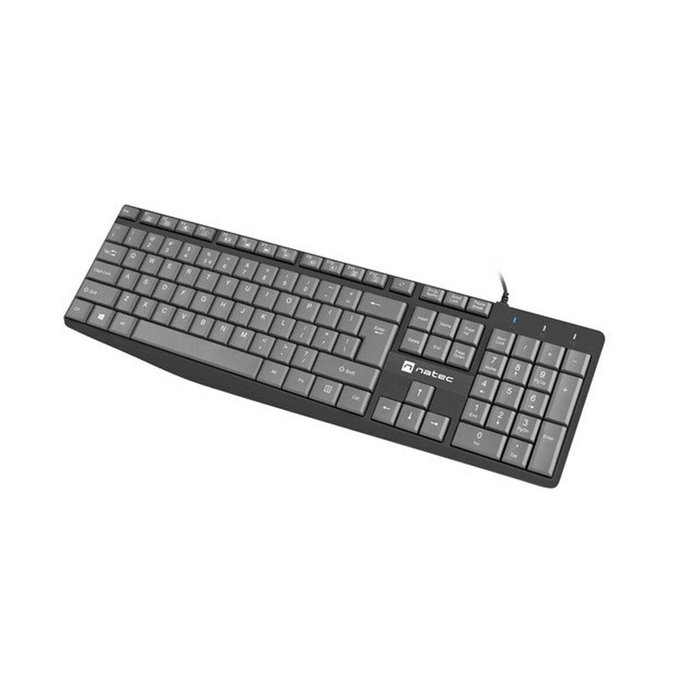 Natec Nautilus Teclado con cable 100% full-size negro-gris Natec Nautilus Teclado con cable 100% full-size negro-gris