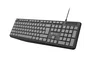 Natec Nautilus Klawiatura Przewodowa USB Czarno-Szara QWERTY Polska Układ