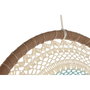 DKD Home Decor Atrapasueños de Ratán y Cristal Reciclado Crochet, Pack de 2