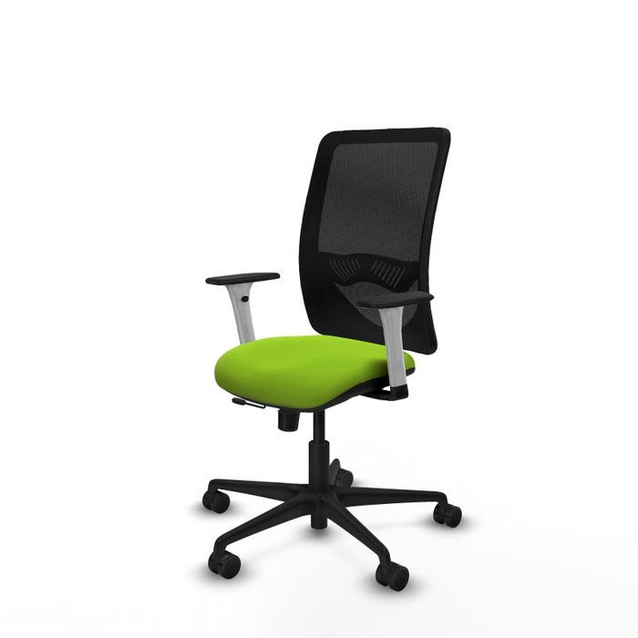 PIQUERAS Y CRESPO Silla de oficina Zulema Pistacho y Negro PIQUERAS Y CRESPO Silla de oficina Zulema Pistacho y Negro