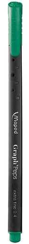Rotulador Fibra Maped Graph Peps Verde Golf (Set de 12) Rotulador Fibra Maped Graph Peps Verde Golf (Set de 12)