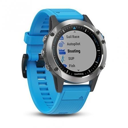 RELOJ INTELIGENTE GARMIN QUATIX 5 CON BLUETOOTH - GPS - NOTIFICACIONES - PULSOMETRO - RESISTENCIA AGUA 10 AT