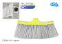 Inde Escoba Softyclean Curvy Verde/Gris Supernet 7,4 cm (ancho) x 12,6 cm (alto) x 27,9 cm (largo) (20 Unidades)