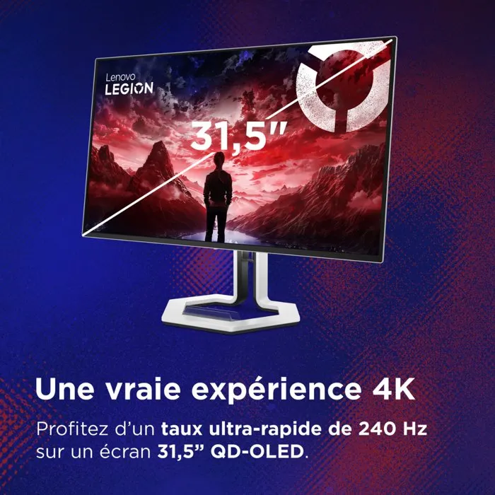 Lenovo Legion Pro 32UD-10 Monitor 31,5 pulg. 4K Ultra HD QD-OLED 240Hz