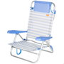 AKTIVE Silla de playa plegable ALU 48