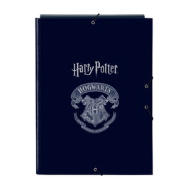 Carpeta de anillas Harry Potter Captain Azul marino A4 26 x 33.5 x 2.5 cm
