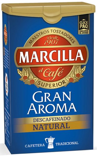 Cafe Descafeinado Natural Marcilla 200Gr