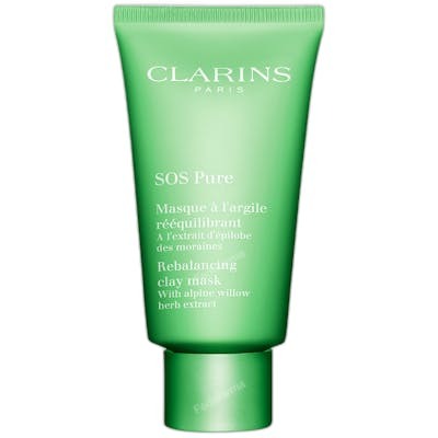 Clarins S.O.S. Pure Reequilibrio Mascarilla de arcilla 75 ml