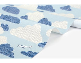 Dailylike Tela de algodón azure sky tejido oxford 1,50m x 3m Infantil