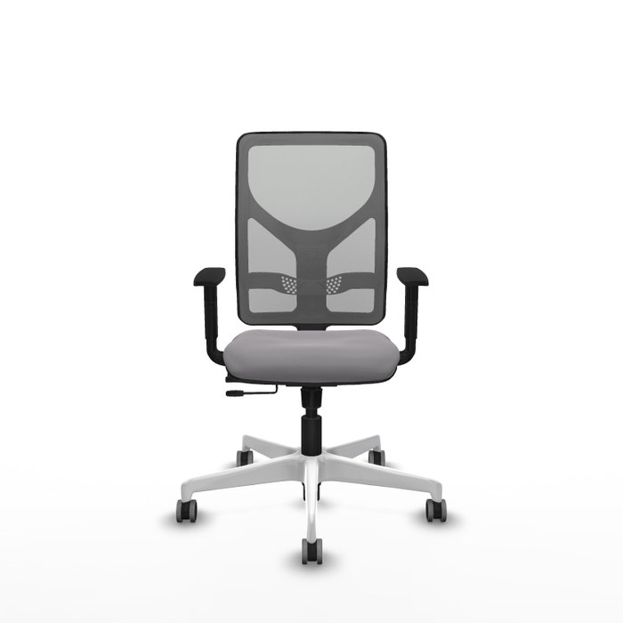 PIQUERAS Y CRESPO Silla de oficina Motilla Gris con mecanismo Sincro/Traslack