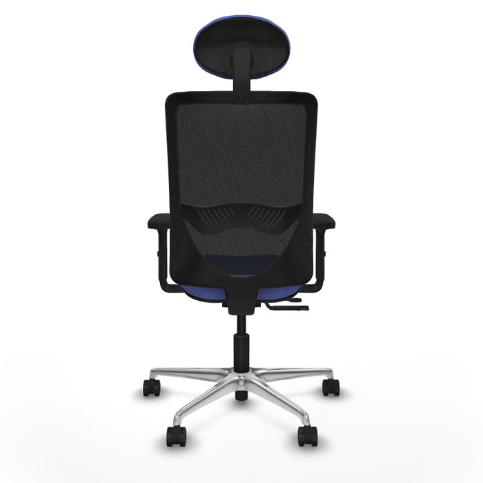 PIQUERAS Y CRESPO Silla de oficina Zulema con mecanismo Sincro/Traslack, Azul claro y Negro PIQUERAS Y CRESPO Silla de oficina Zulema con mecanismo Sincro/Traslack, Azul claro y Negro