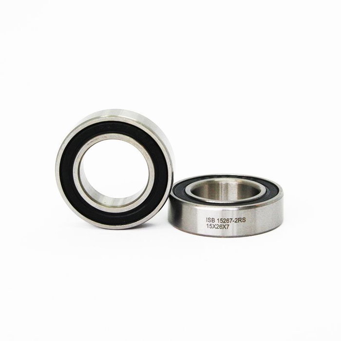 ISB Sport 15267-2RS Rodamiento de Acero 15x26x7 mm Sellado Rubber Seal ISB Sport 15267-2RS Rodamiento de Acero 15x26x7 mm Sellado Rubber Seal