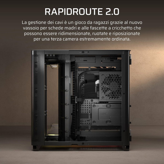 Corsair AIR 5400 RS-R ARGB Negro