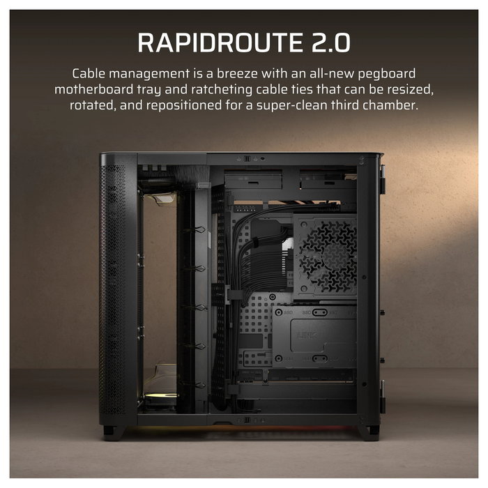 Corsair AIR 5400 RS-R ARGB Negro Corsair AIR 5400 RS-R ARGB Negro