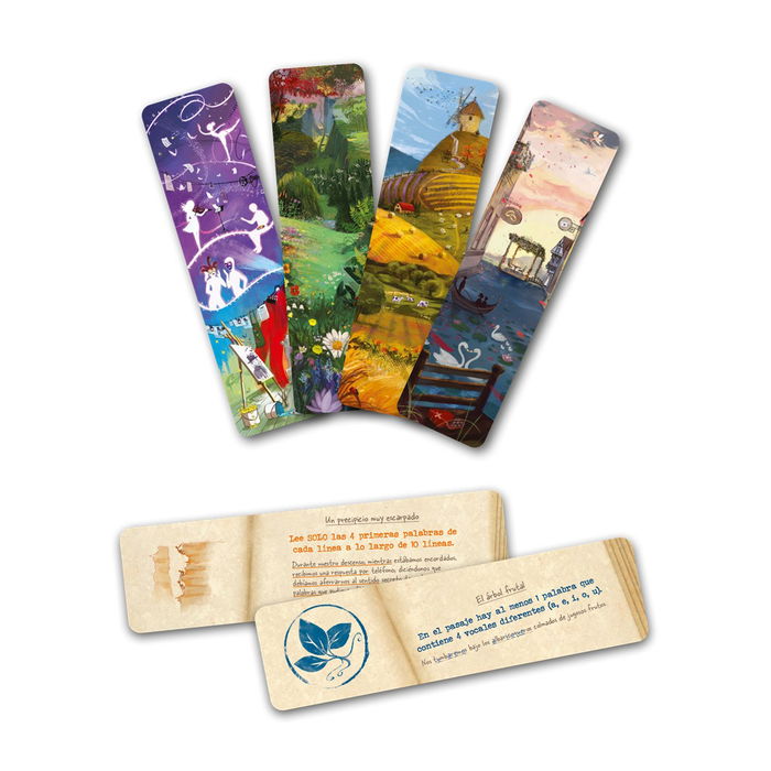 Olibrius Juego de Mesa Aventuras y Paisajes OLINOU01ES - Juego Cooperativo con Libros para 2-6 Jugadores, Edad +10, en Español