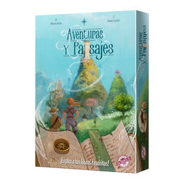 Olibrius Juego de Mesa Aventuras y Paisajes OLINOU01ES - Juego Cooperativo con Libros para 2-6 Jugadores, Edad +10, en Español