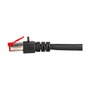 EFB Elektronik EFB RJ45 Patchkabel S/FTP Cat.6 LSZH 0.50m negro