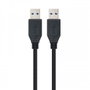 Nanocable Cable USB 3.2 Gen 1 de 2 m, USB A a USB A, Negro