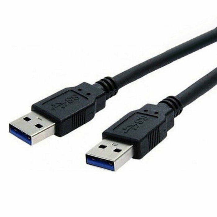 Nanocable Cable USB 3.2 Gen 1 de 2 m, USB A a USB A, Negro