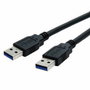 Nanocable Cable USB 3.2 Gen 1 de 2 m, USB A a USB A, Negro