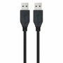 Nanocable Cable USB 3.2 Gen 1 de 2 m, USB A a USB A, Negro