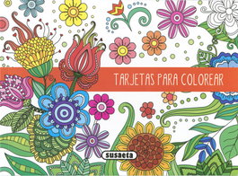 SUSAETA EDICIONES, TARJETAS PARA COLOREAR (BANDA NARANJA)