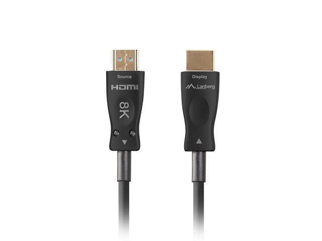 LANBERG Cable HDMI 2.1 de 10 m Negro