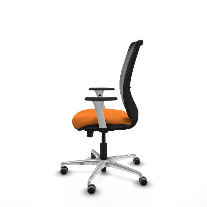 PIQUERAS Y CRESPO Silla de oficina Zulema Naranja y Negro PIQUERAS Y CRESPO Silla de oficina Zulema Naranja y Negro