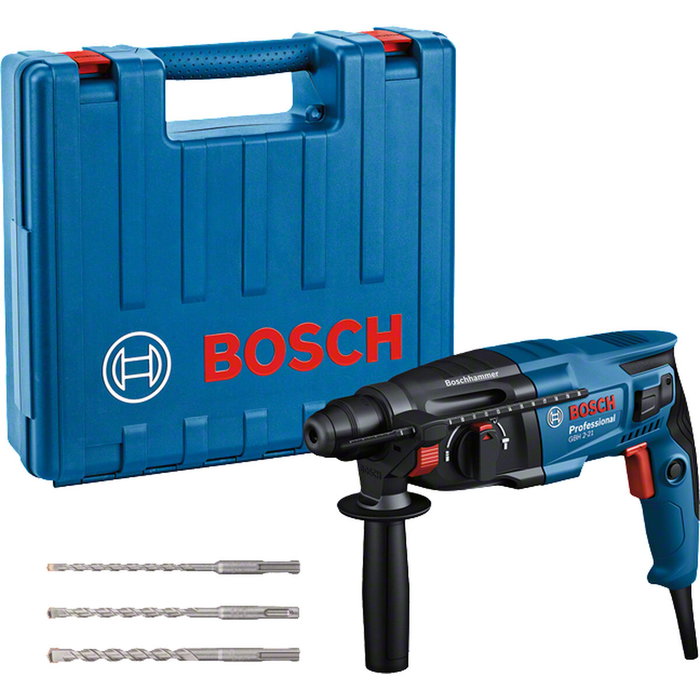 Bosch Professional GBH 2-21 Punch + 3pcs SDS-plus Bosch Professional GBH 2-21 Punch + 3pcs SDS-plus