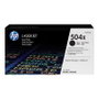 HP Pack de 2 cartuchos de tóner 504X Negro
