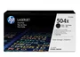 HP 504X CE250XD Pack Doble de Cartuchos de Tóner Negro
