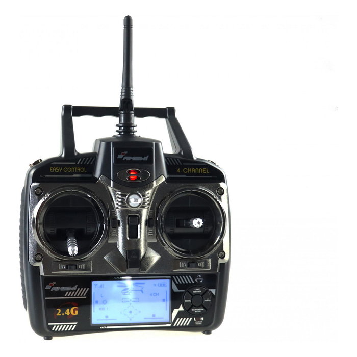 AMEWI Buzzard Pro XL V2 Helicóptero RC RTF, 1500 mAh Li-Po, 53 cm Diámetro Rotor, 550 mm Longitud, 4 Canales, 2.4 GHz, Distancia 120 m, con Mando a Distancia y Cargador