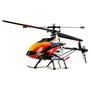 AMEWI Buzzard Pro XL V2 Helicóptero RC RTF, 1500 mAh Li-Po, 53 cm Diámetro Rotor, 550 mm Longitud, 4 Canales, 2.4 GHz, Distancia 120 m, con Mando a Distancia y Cargador