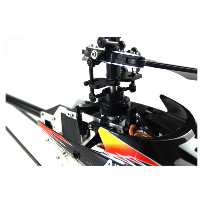 AMEWI Buzzard Pro XL V2 Helicóptero RC RTF, 1500 mAh Li-Po, 53 cm Diámetro Rotor, 550 mm Longitud, 4 Canales, 2.4 GHz, Distancia 120 m, con Mando a Distancia y Cargador