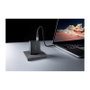 Intenso Cargador de Pared GaN W65ACC 65 W Negro con 2x USB-C y 1x USB-A
