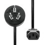 ProXtend Cable de Alimentación Australia a C13 2M Negro