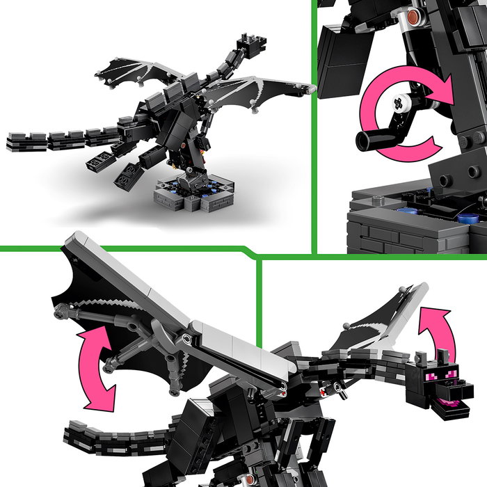 LEGO Minecraft El Dragón Ender 21595