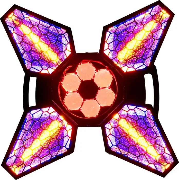 ALGAMLIGHT Proyector LED giratorio multiefectos Negro
